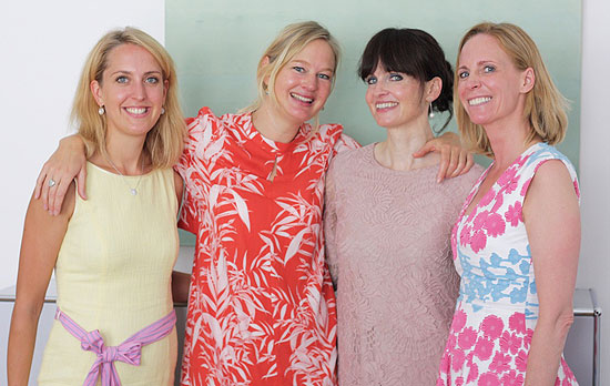 Julia Finkeissen, Iris von Carnap, Dr. Sonja Lechner  und Corinna Bintz ©Fotos: Mario Hauk